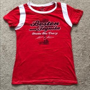 Kenny Chesney Boston and Tequila Concert Tee